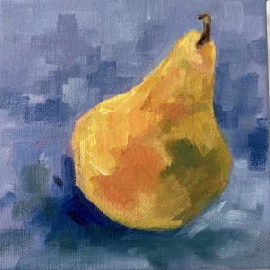 Pear 6 x 6 Oil